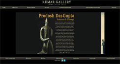 Desktop Screenshot of kumargallery.com